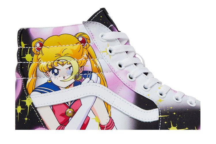 Кроссовки Sailor Moon x Vans Sk8-Hi 'Pretty Guardian - Black Pink'