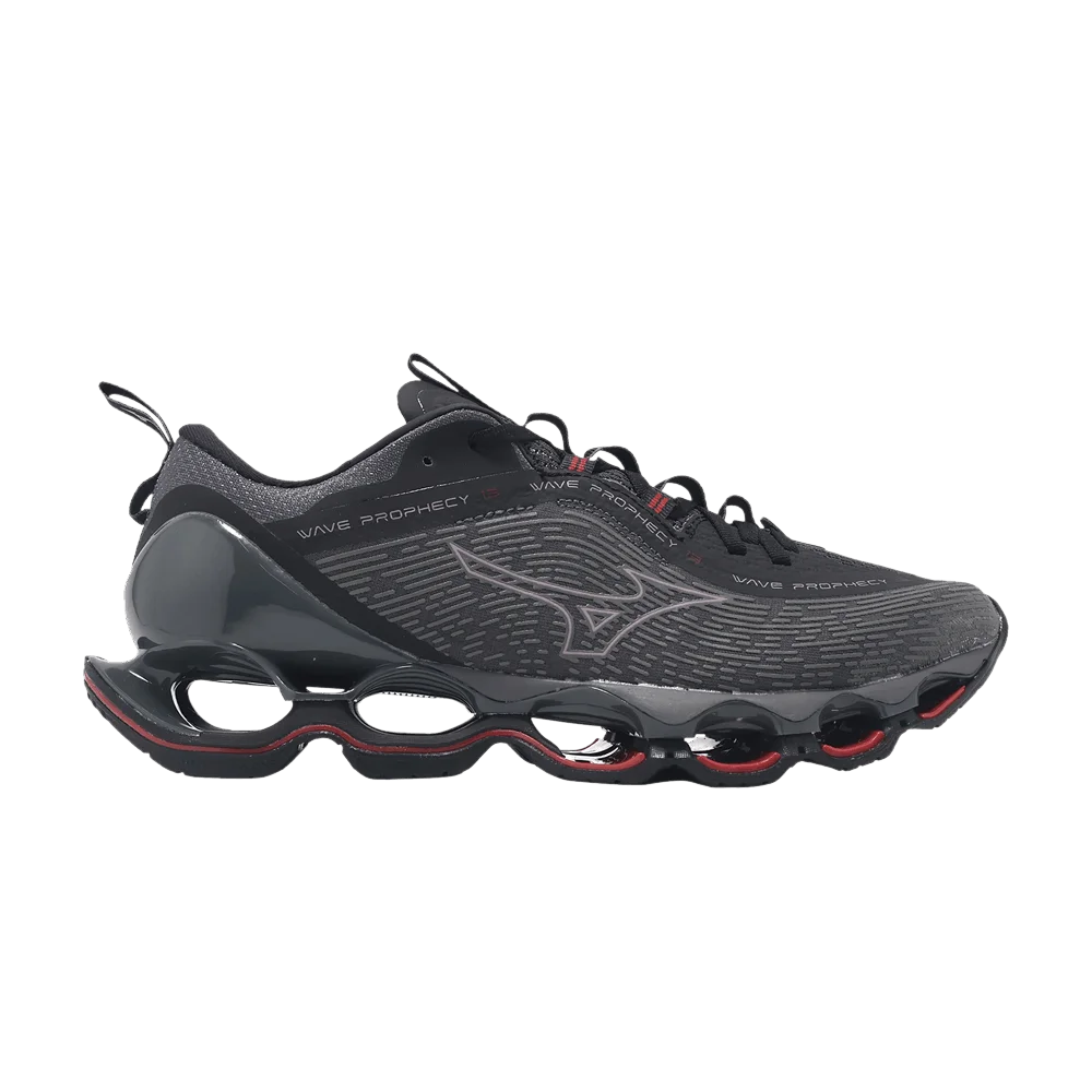 Кроссовки Mizuno Wave Prophecy 13 'Dark Grey Red'