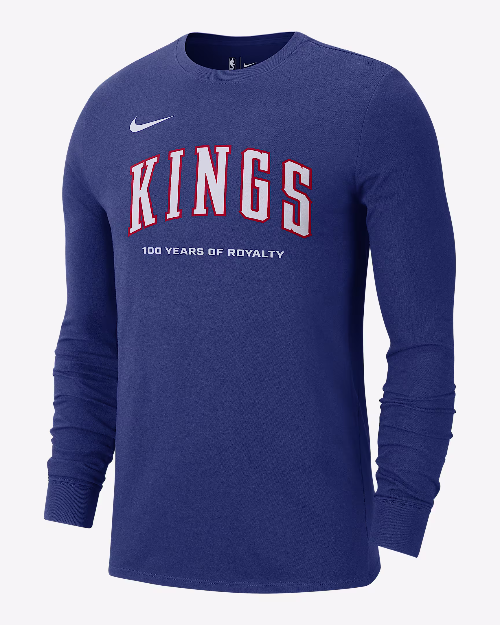 Мужской лонгслив Nike NBA Sacramento Kings Essential City Edition Rush Blue