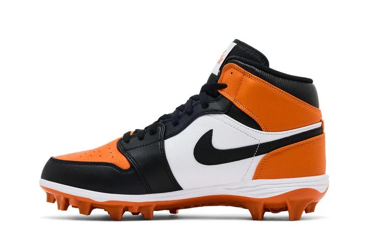 Кроссовки Air Jordan 1 Mid TD Cleat 'Shattered Backboard'