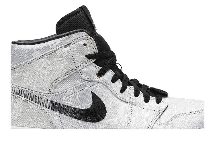 Кроссовки CLOT x Air Jordan 1 Mid 'Fearless'