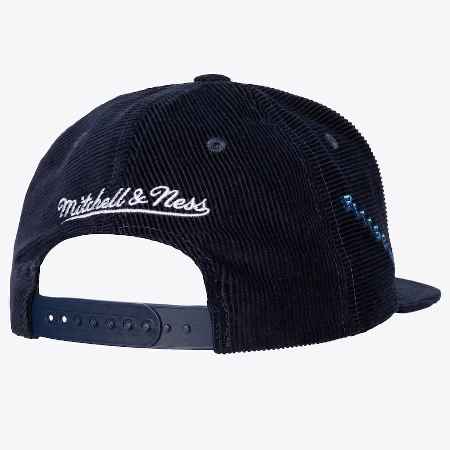 Бейсболка Mitchell & Ness Navy Pittsburgh Penguins All Directions Vintage Snapback Hat