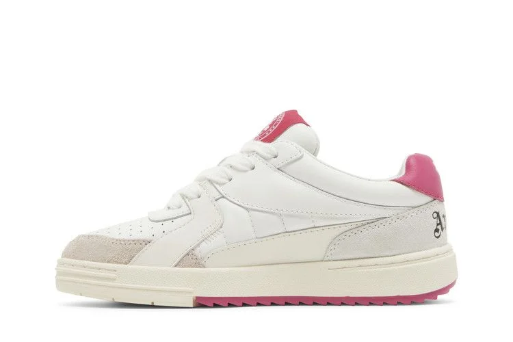 Кроссовки Palm Angels Wmns Palm University Low 'White Fuchsia'