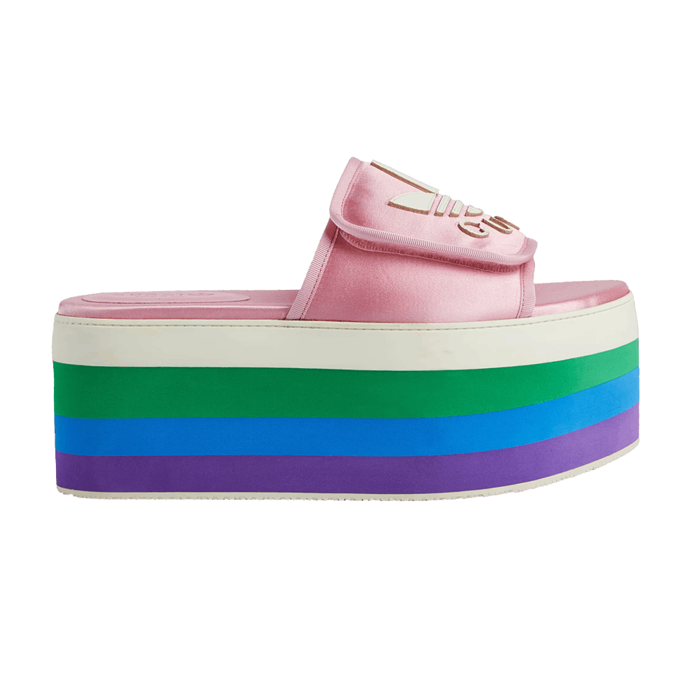 Сандалии Adidas x Gucci Wmns Platform Sandal 'Pink Silk'