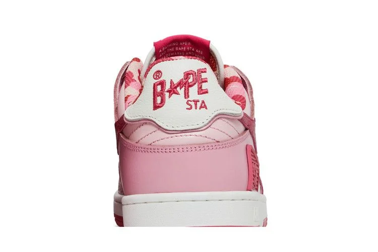 Кроссовки BAPE Sk8 Sta #2 'ABC Camo - Red'