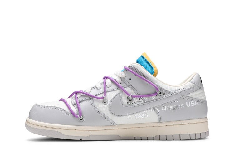 Кроссовки Off-White x Nike Dunk Low 'Lot 47 of 50'