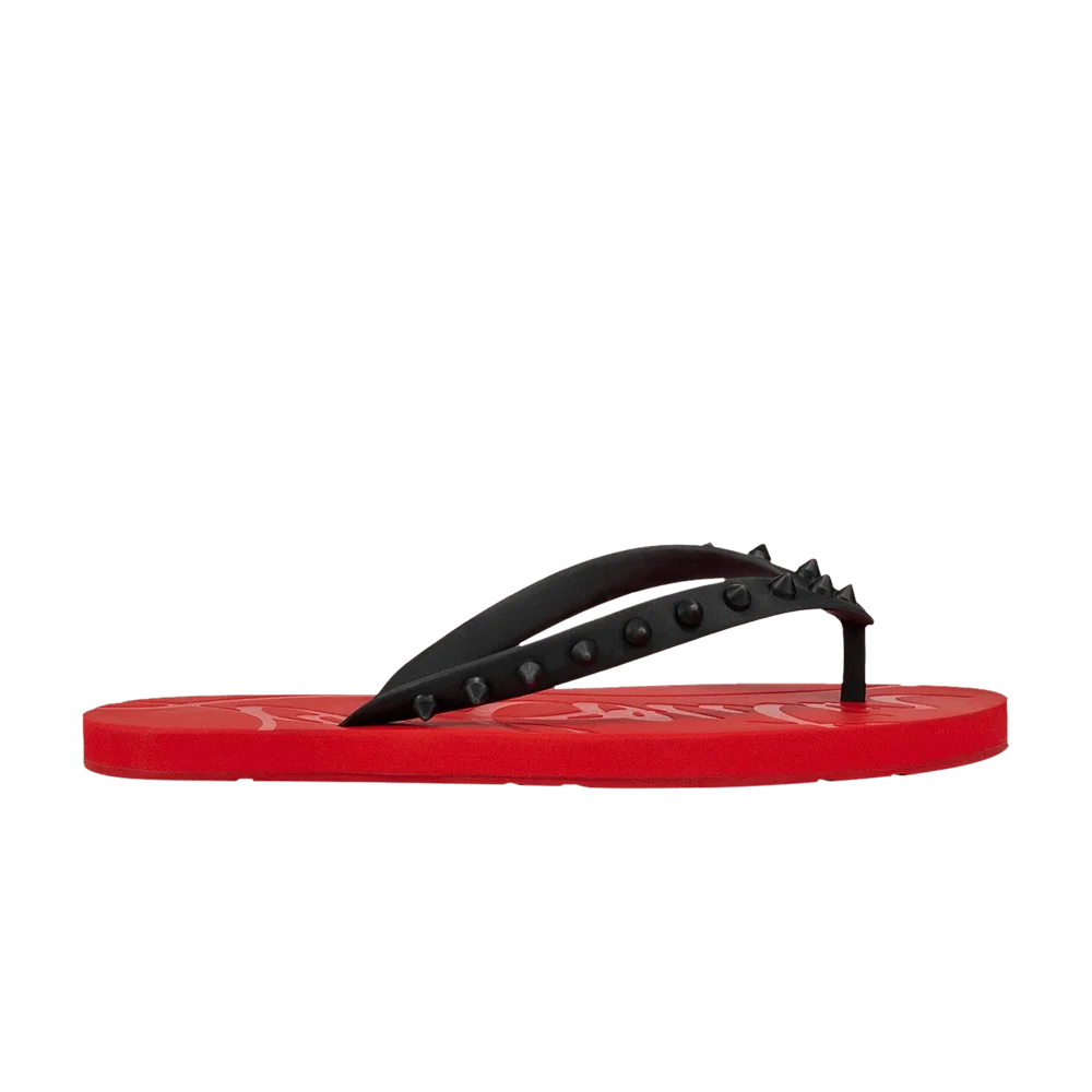 Кроссовки Christian Louboutin Wmns Loubi Flip 'Red Black'