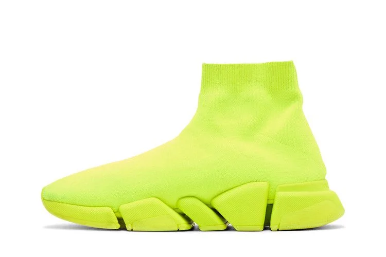 Кроссовки Balenciaga Speed 2 Trainer Knit 'Fluo Yellow'