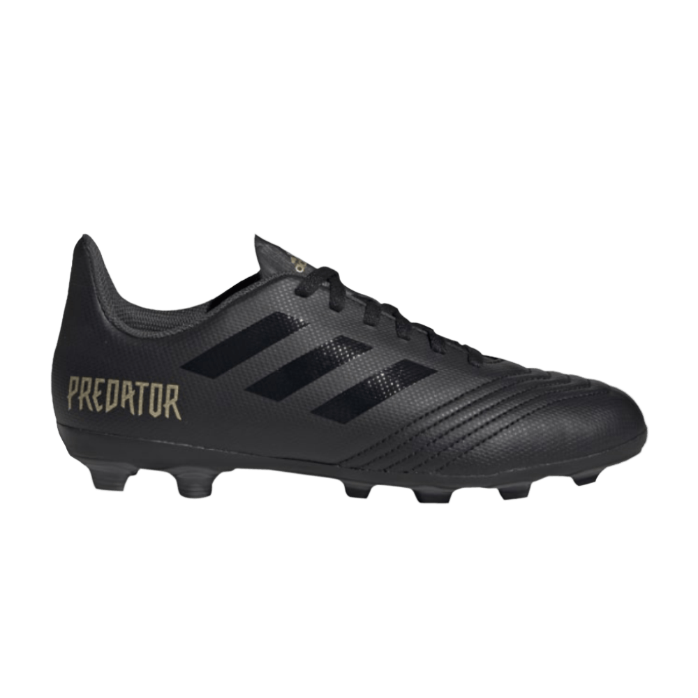 Кроссовки Adidas Predator 19.4 FG J 'Black Gold'