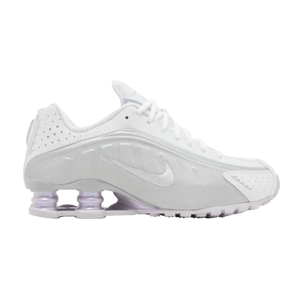 Krossovki-Nike-Wmns-Shox-R4-Platinum-Barely-Grape
