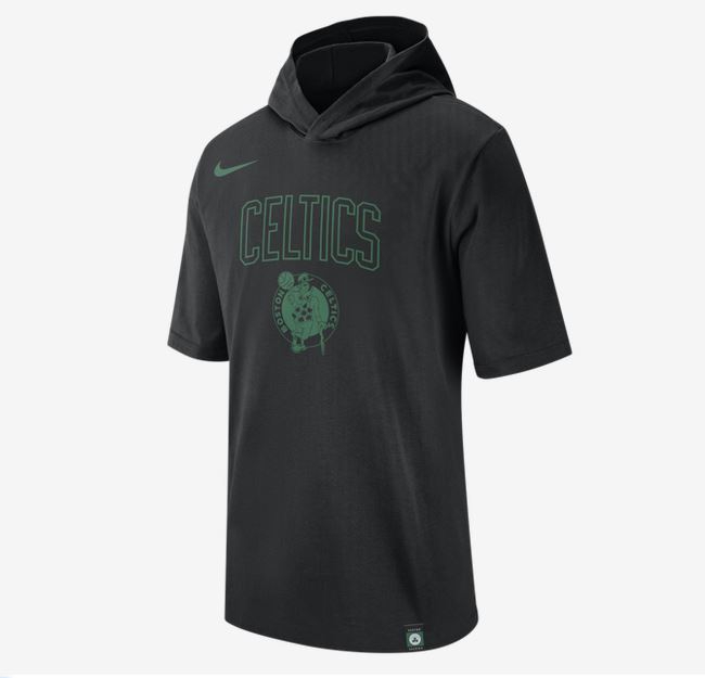 Худи 2020 Nike Men's NBA Celtics Hooded T-Shirt