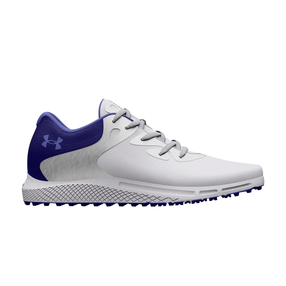 Кроссовки Under Armour Wmns Charged Breathe 2 Spikeless Golf 'White Purple'