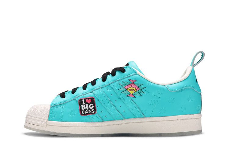 Кроссовки Arizona x adidas Superstar 'Have an Iced Day - Teal White'