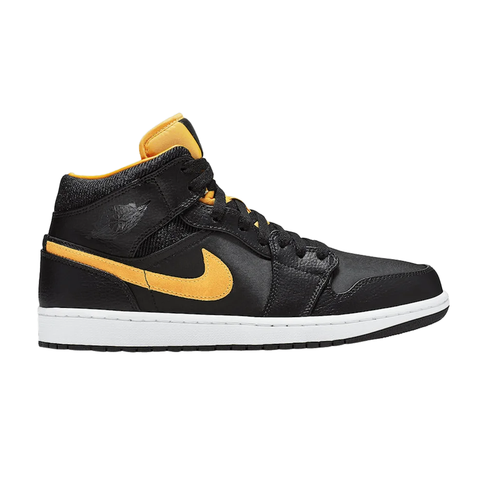 Krossovki-Air-Jordan-1-Mid-SE-Black-Gold