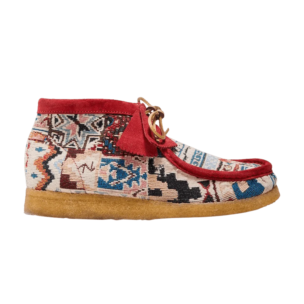 Krossovki-Todd-Snyder-x-Clarks-Wallabee-Red