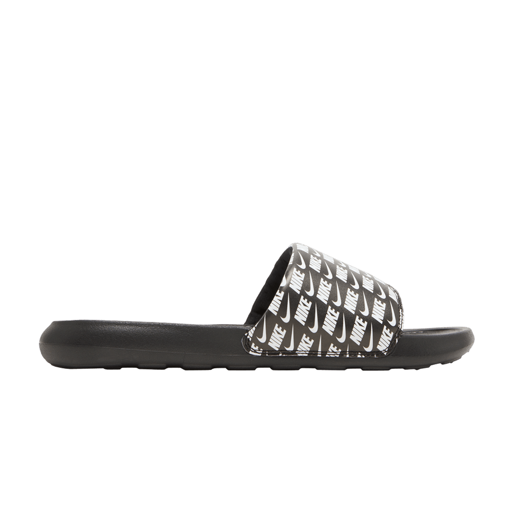 Nike Victori One Slide Print 'Repeat Logo - Black'