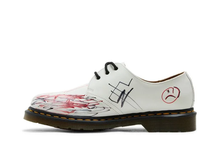 Krossovki-Dr.-Martens-Pre-Owned-1461-Smooth-White-From-the-Closet-of-ASAP-Nast-2