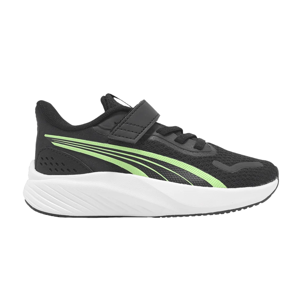 Кроссовки Puma Pounce Lite AC+ Little Kid 'Black Spring Fern'
