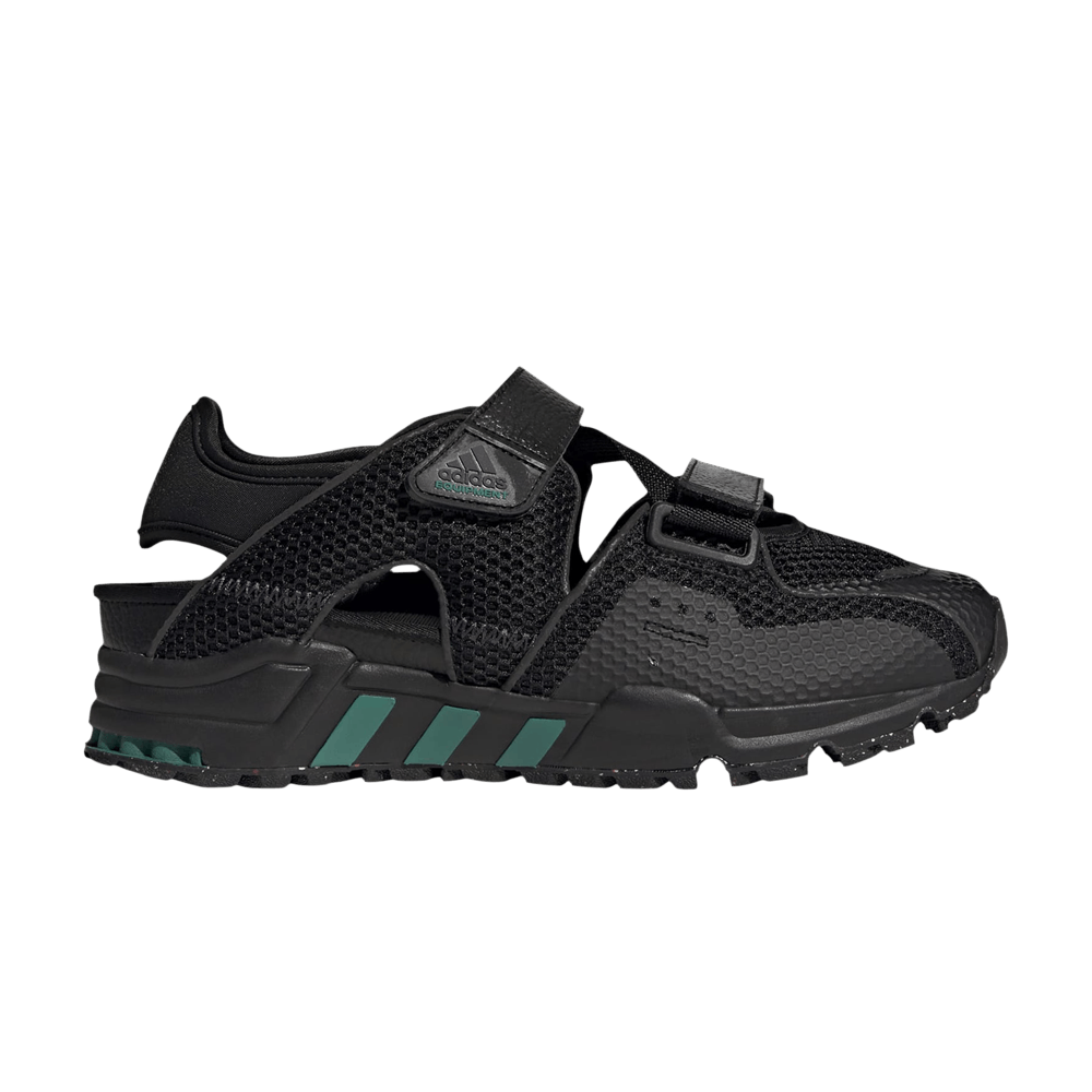 Adidas EQT93 Sandal 'Core Black Green'