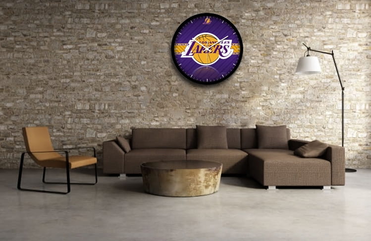 NBA-Lakers-Wall-Clock-4