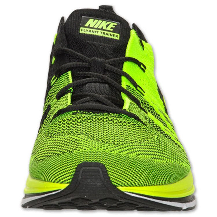 Кроссовки Nike Flyknit Trainer+ 'Volt Black'