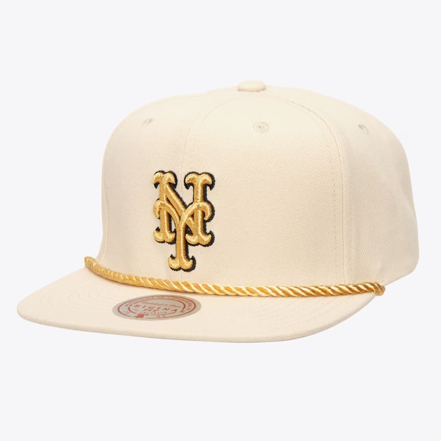 Mitchell-Ness-Cream-New-York-Mets-Golden-Ivory-Snapback-Hat
