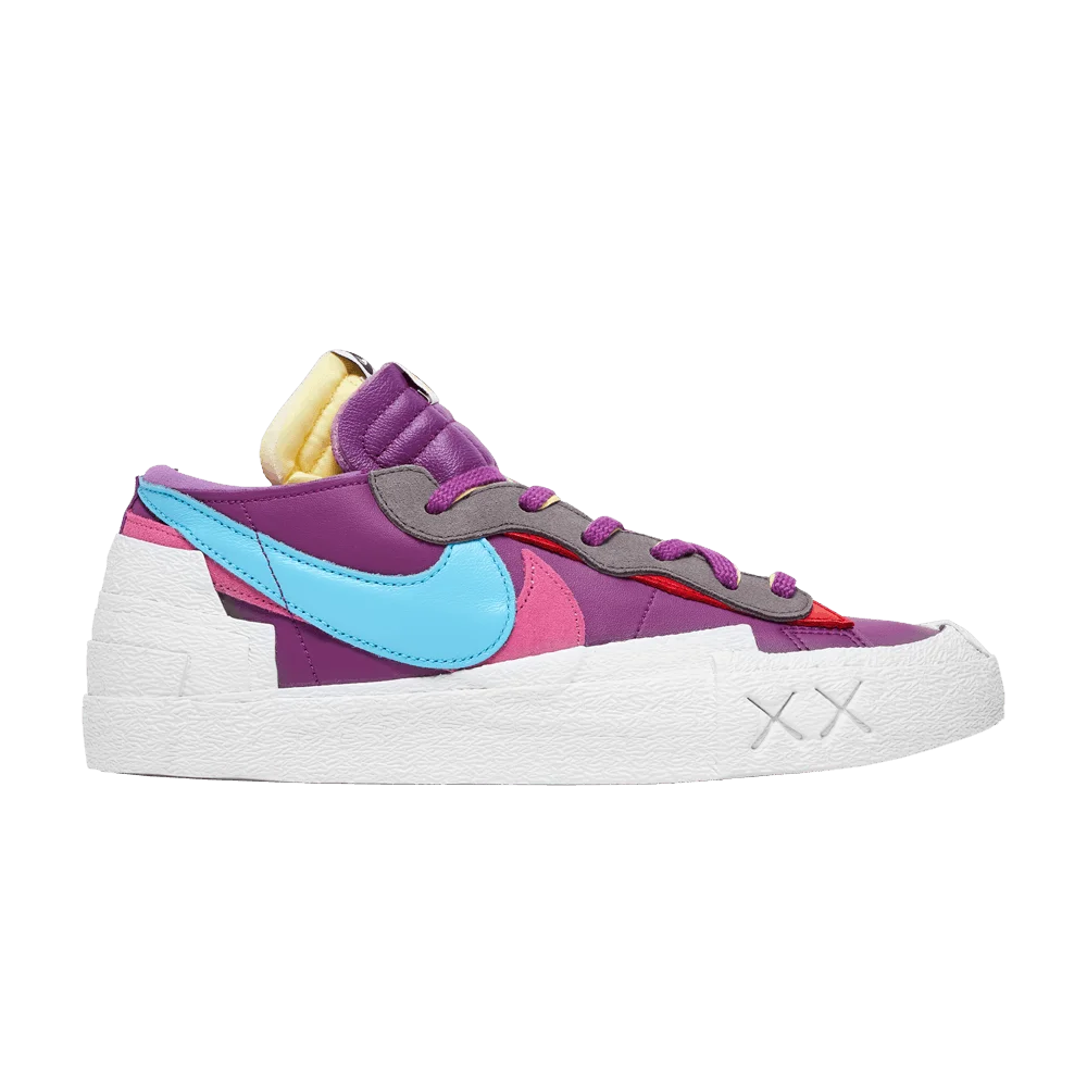 Кроссовки KAWS x sacai x Nike Blazer Low 'Purple Dusk'