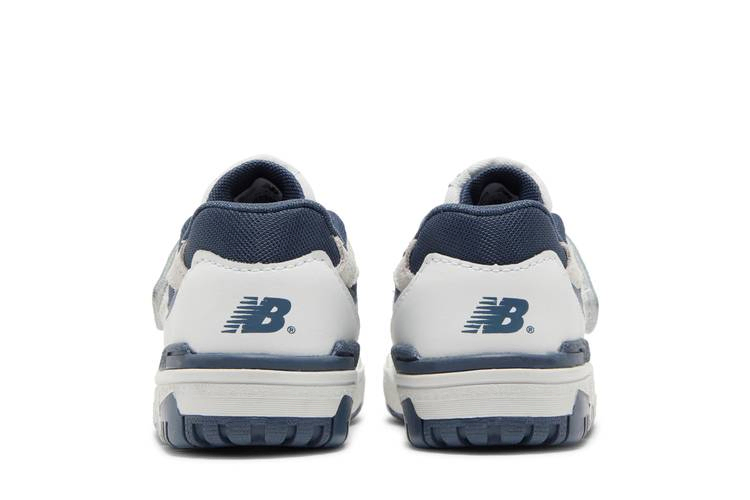 Кроссовки New Balance 550 Bungee Lace Top Strap Toddler 'White Vintage Indigo'