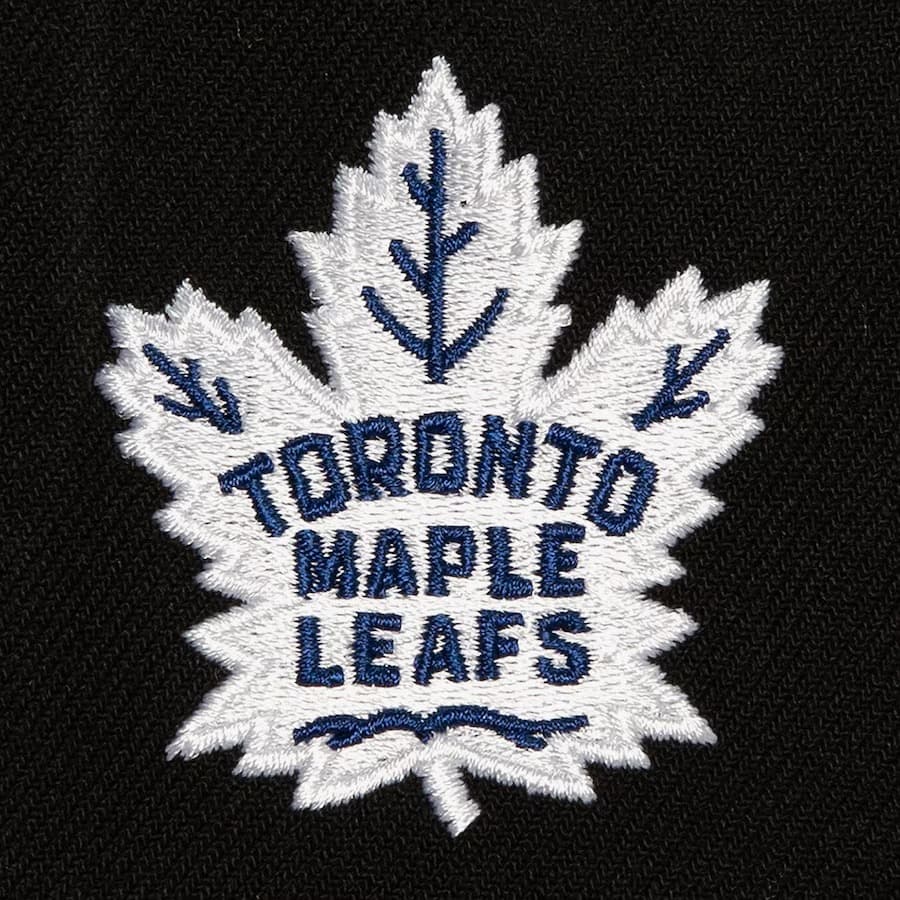 Бейсболка Mitchell & Ness Black Toronto Maple Leafs Retro Sport Snapback Hat
