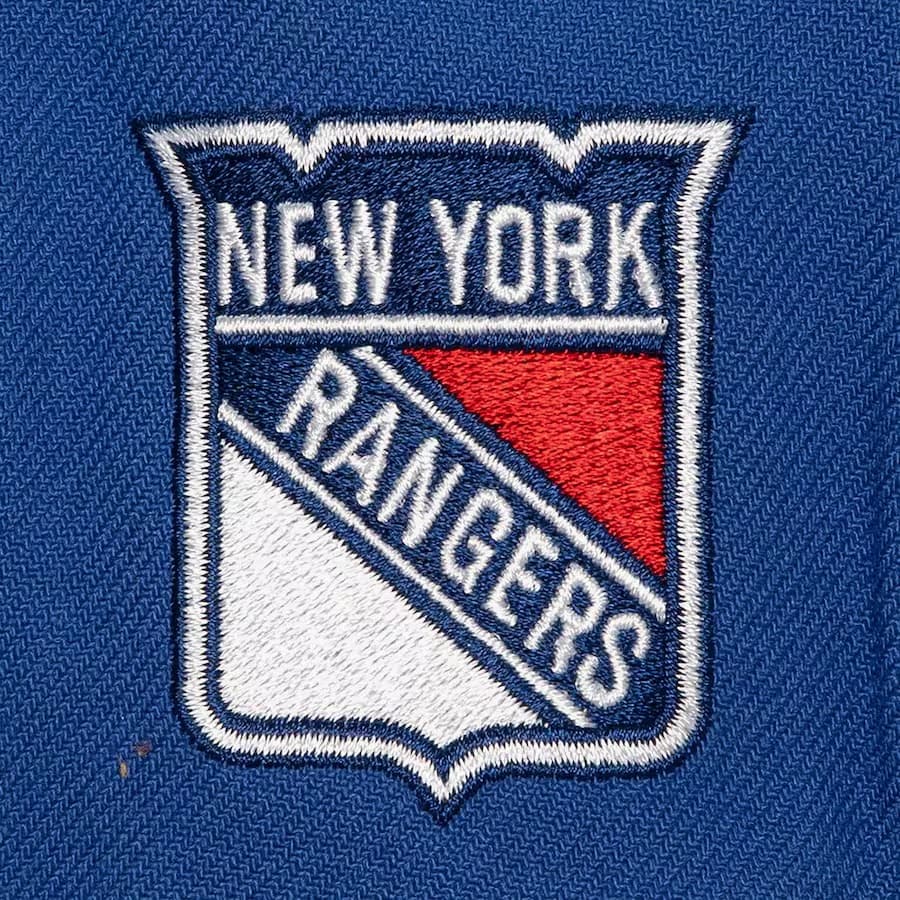 Бейсболка Mitchell & Ness Blue New York Rangers Retro Sport Vintage Snapback Hat