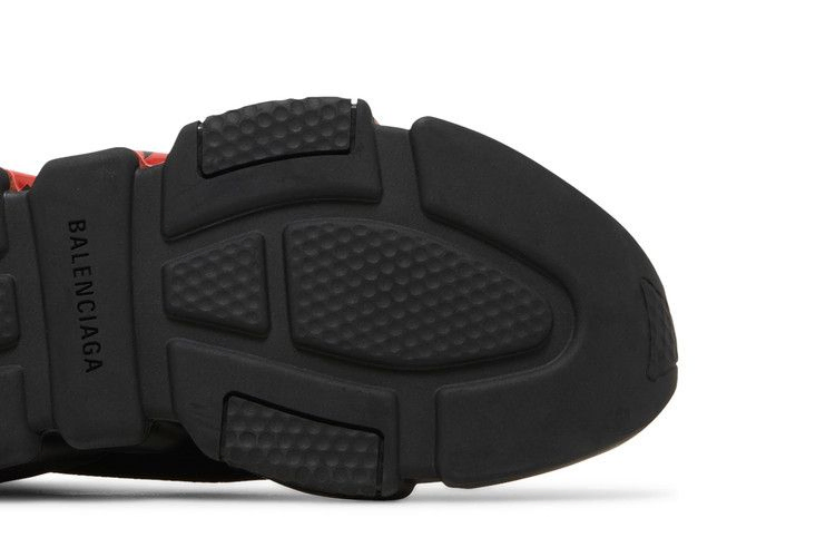 Кроссовки Balenciaga Speed Sneaker 'Midsole Graffiti - Black Red'