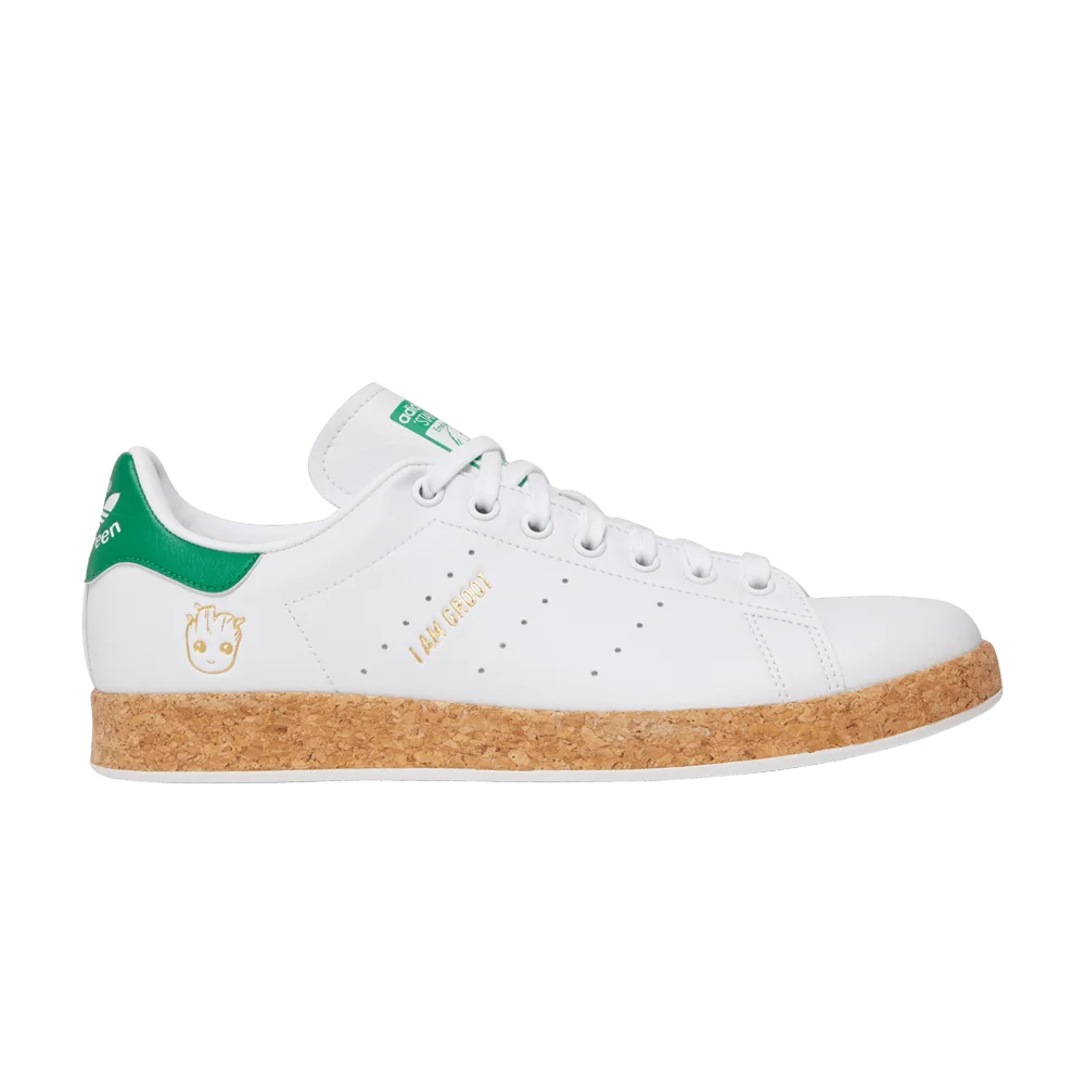 Krossovki-Marvel-x-adidas-Stan-Smith-I-Am-Groot