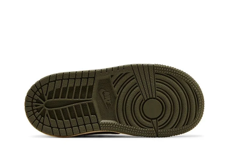 Кроссовки Travis Scott x Air Jordan 1 Retro Low OG SP TD 'Reverse Olive / Medium Olive'