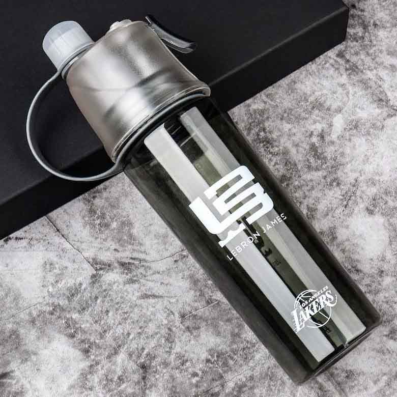 Бутылка для воды Jinduo Lakers James Black Bottle
