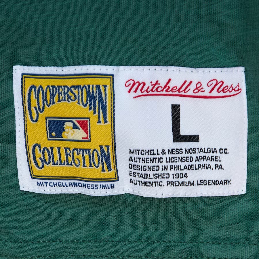 Футболка Mitchell & Ness Green Athletics Legendary Slub T-Shirt