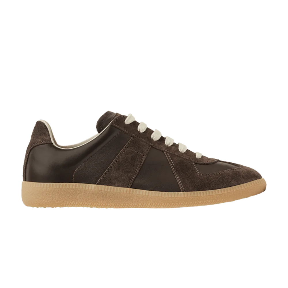 Krossovki-Maison-Margiela-Wmns-Replica-Dark-Brown