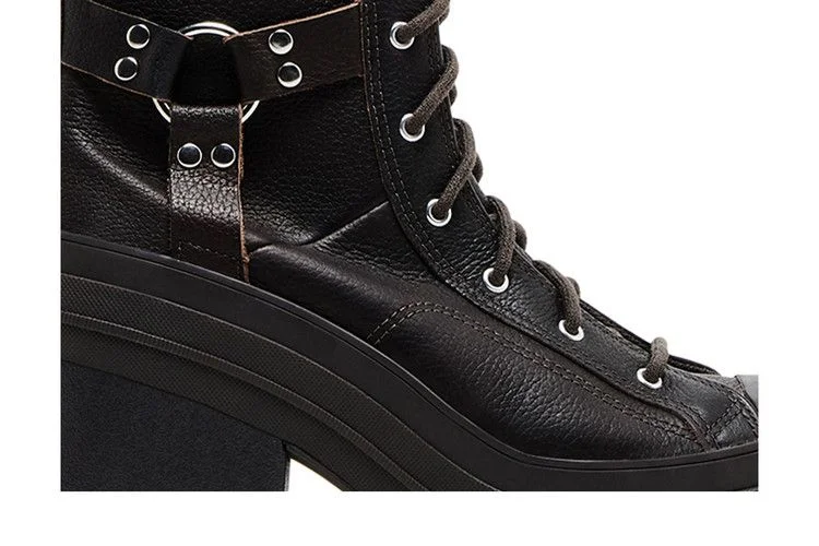 Кроссовки Converse Wmns Chuck 70 De Luxe Heel XX Platform High 'Mudguard Buckles'