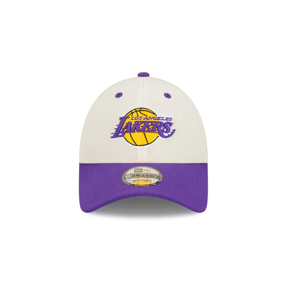 Бейсболка New Era Los Angeles Lakers Champs 9FORTY Two Tone NBA Snapback Hat