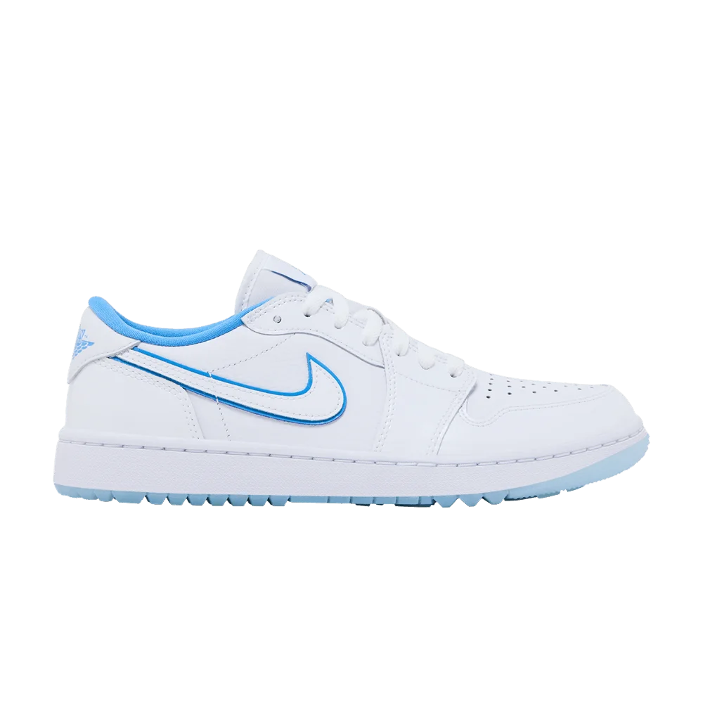 Кроссовки Air Jordan 1 Low Golf 'White Legend Blue'