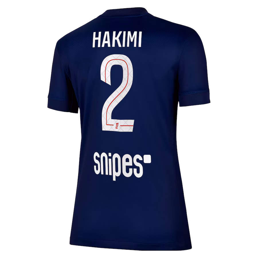 Женское футбольное джерси PSG Nike Dri-FIT ADV Home Match Shirt 2025-26 - Hakimi 2