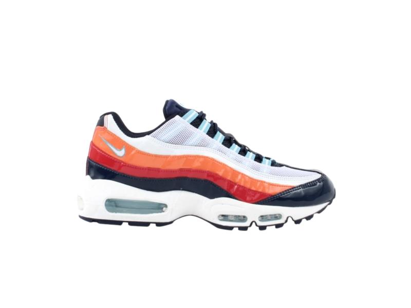 Кроссовки Wmns Nike Air Max 95 White Flash Flame Red