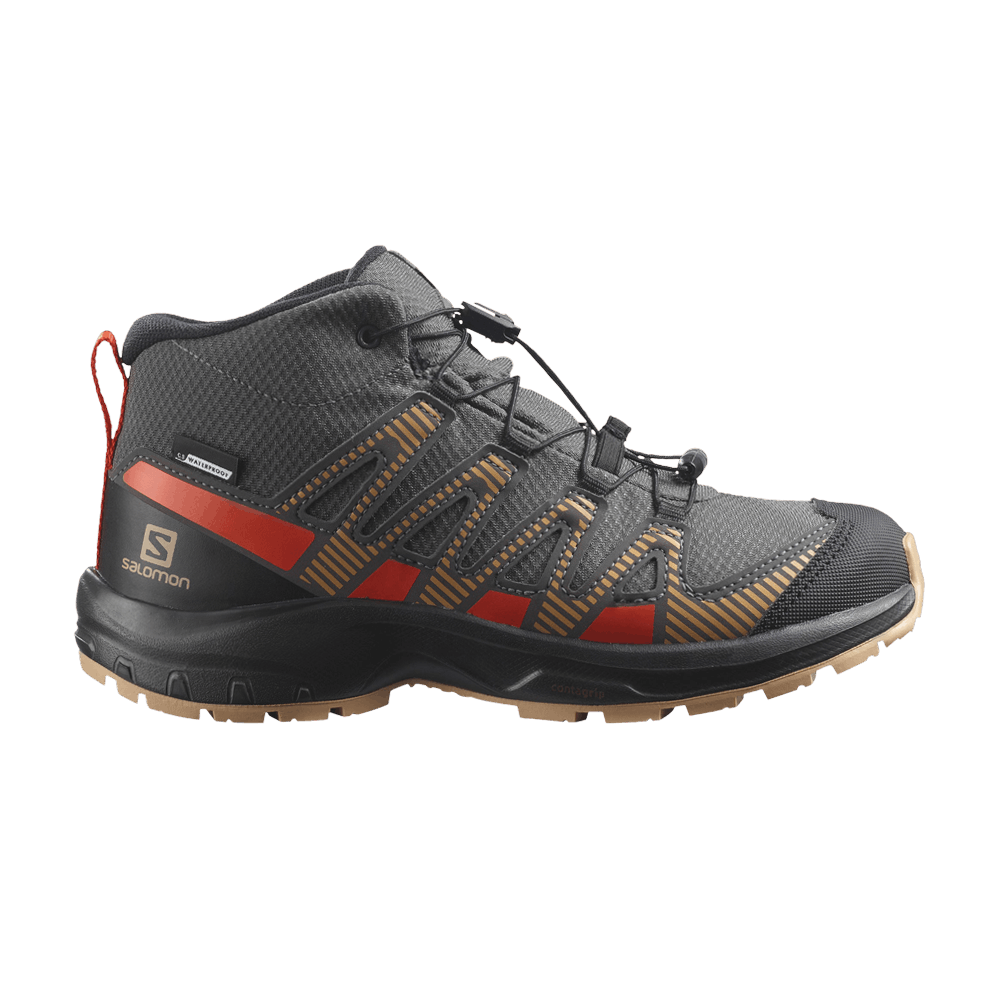 Кроссовки Salomon XA Pro V8 Mid CSWP Junior 'Magnet Cherry Tomato'