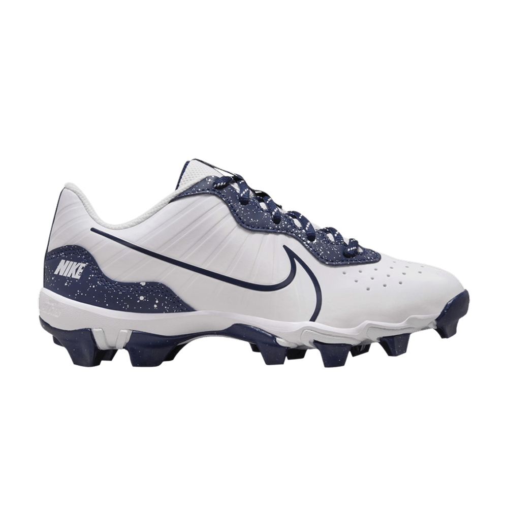 Кроссовки Nike Alpha Huarache 4 Keystone GS 'White Midnight Navy Splatter'