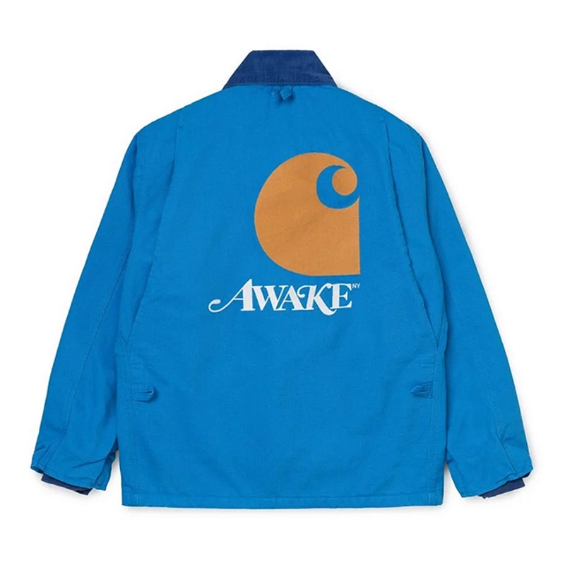 Куртка Awake x Carhartt WIP Michigan Chore Coat Blue