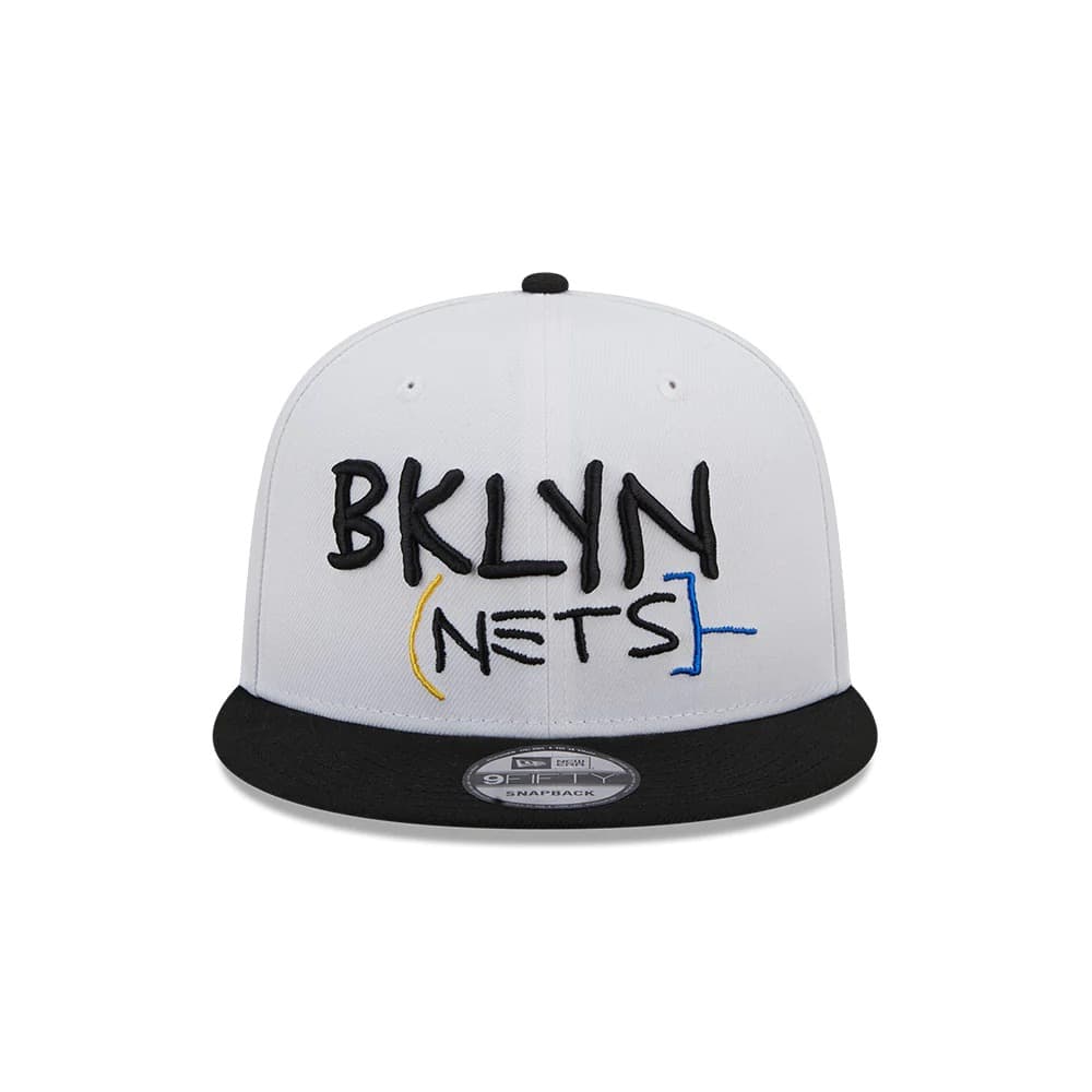 Бейсболка New Era Brooklyn Nets 9FIFTY 2023 City Edition NBA Snapback Hat