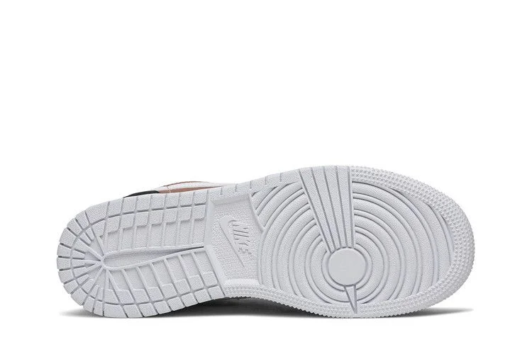 Кроссовки Air Jordan 1 Low GS 'White Rose Gold'