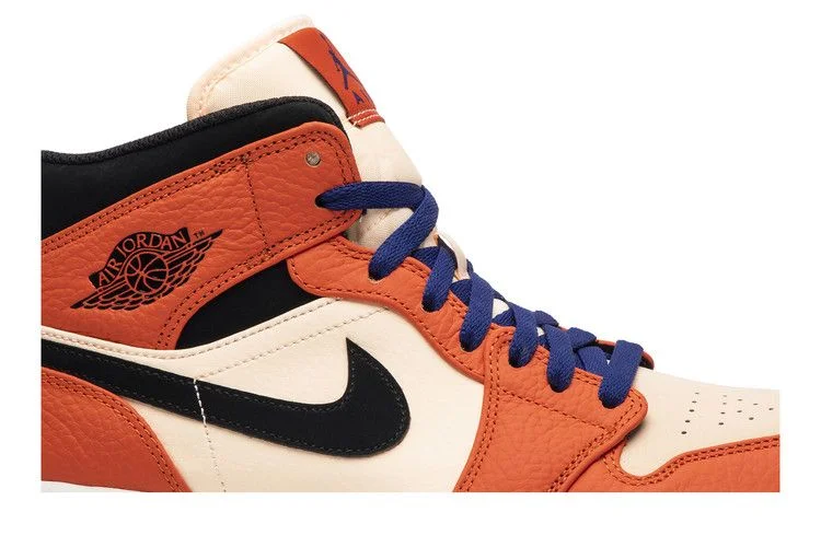 Кроссовки Air Jordan 1 Retro Mid SE 'Team Orange'