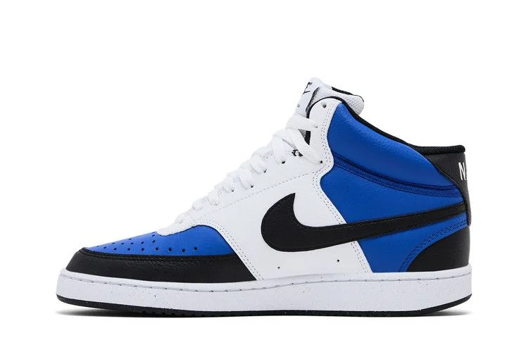 Кроссовки Nike Court Vision Mid Next Nature 'Game Royal Black'