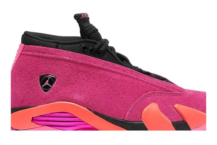 Кроссовки Wmns Air Jordan 14 Retro Low 'Shocking Pink'