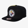Mitchell-Ness-Black-Pittsburgh-Steelers-Tapestry-Snapback-Hat-100x100